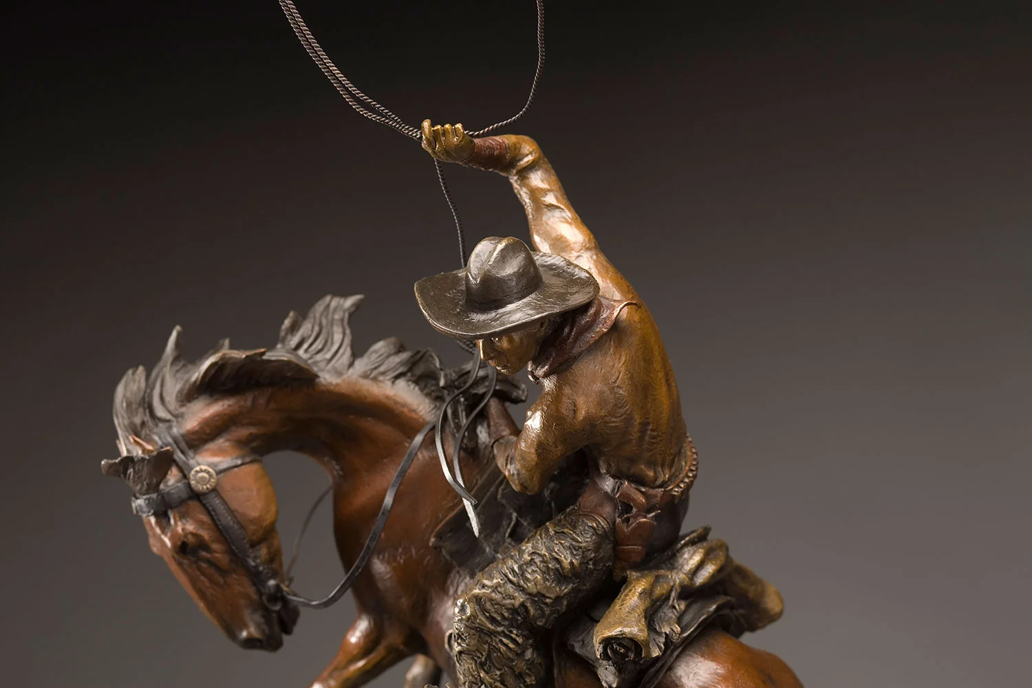 Spring on the Divide, Cowboy Art, Horse Art