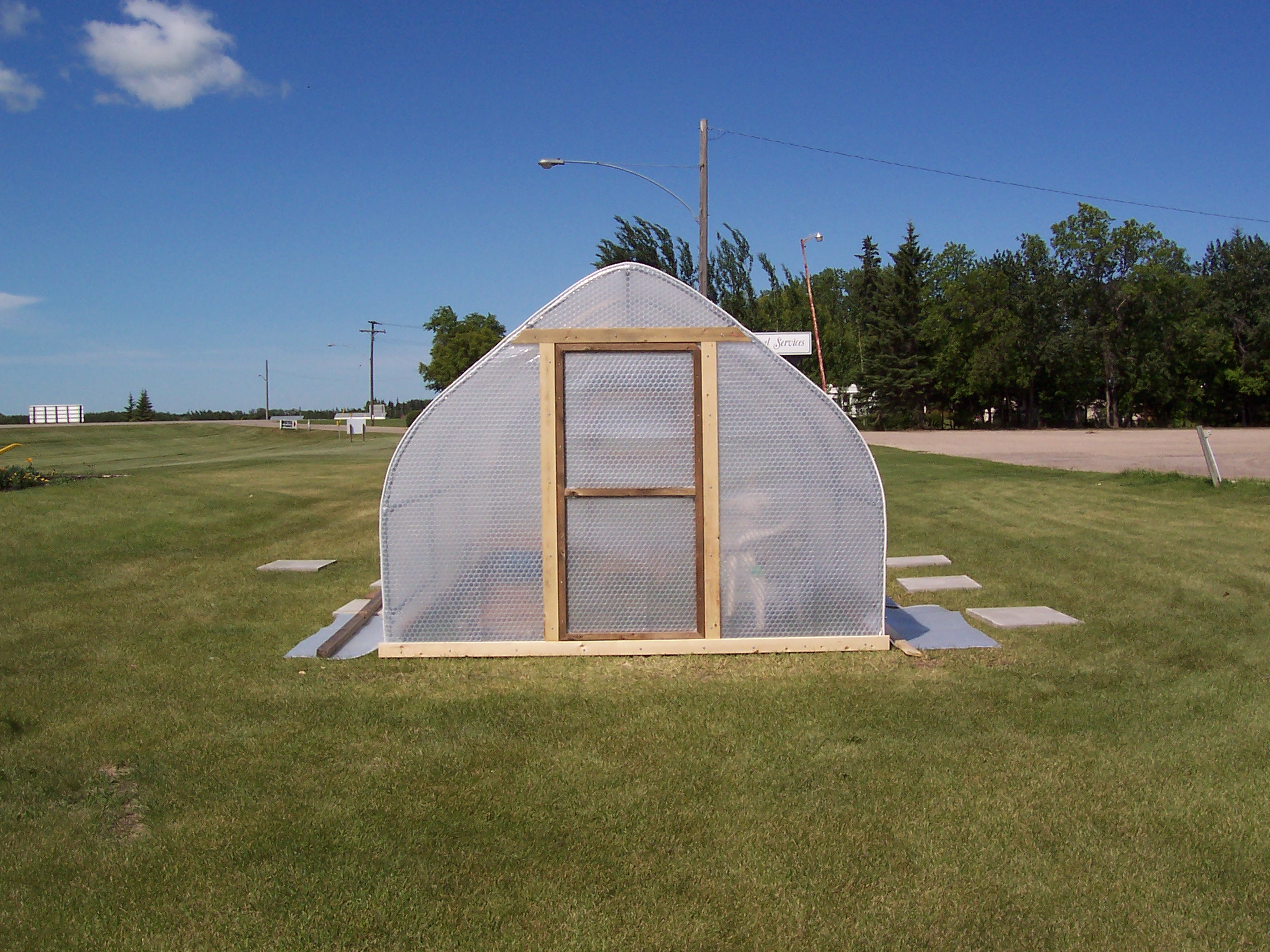 Growing Technologies Solawrap Greenhouse Manitoba