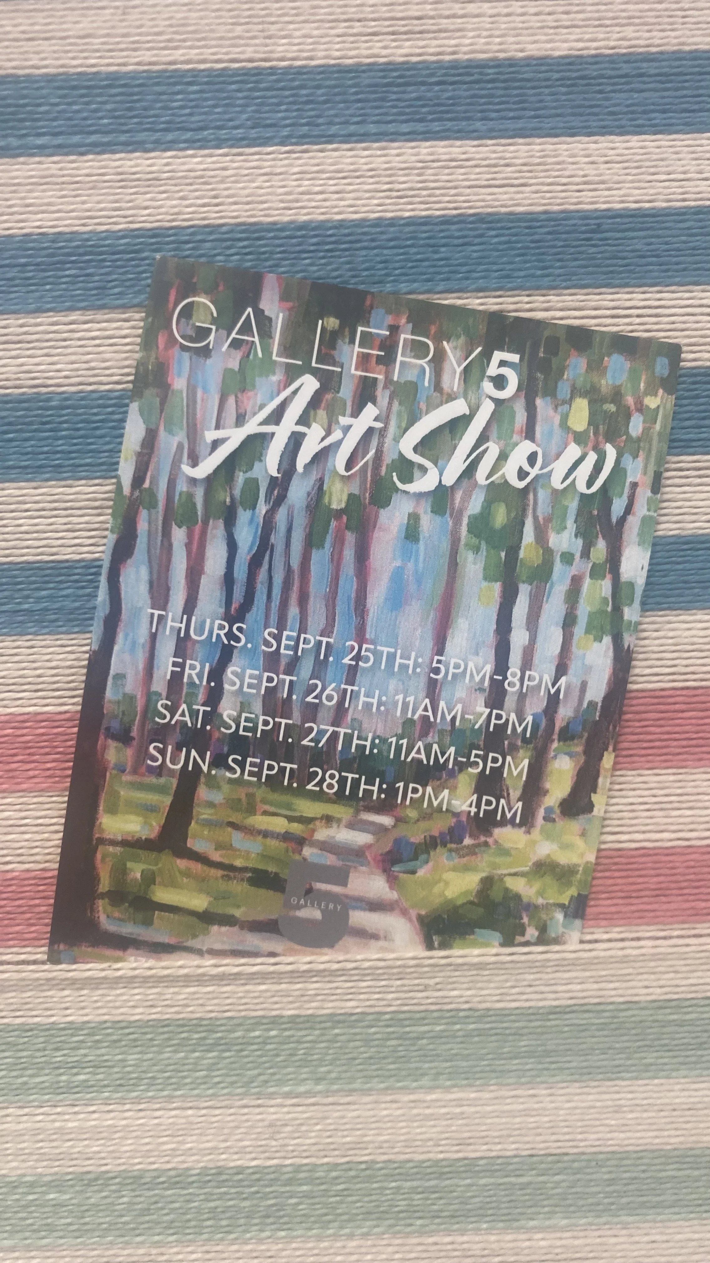 Gallery 5 Art Show Weekend