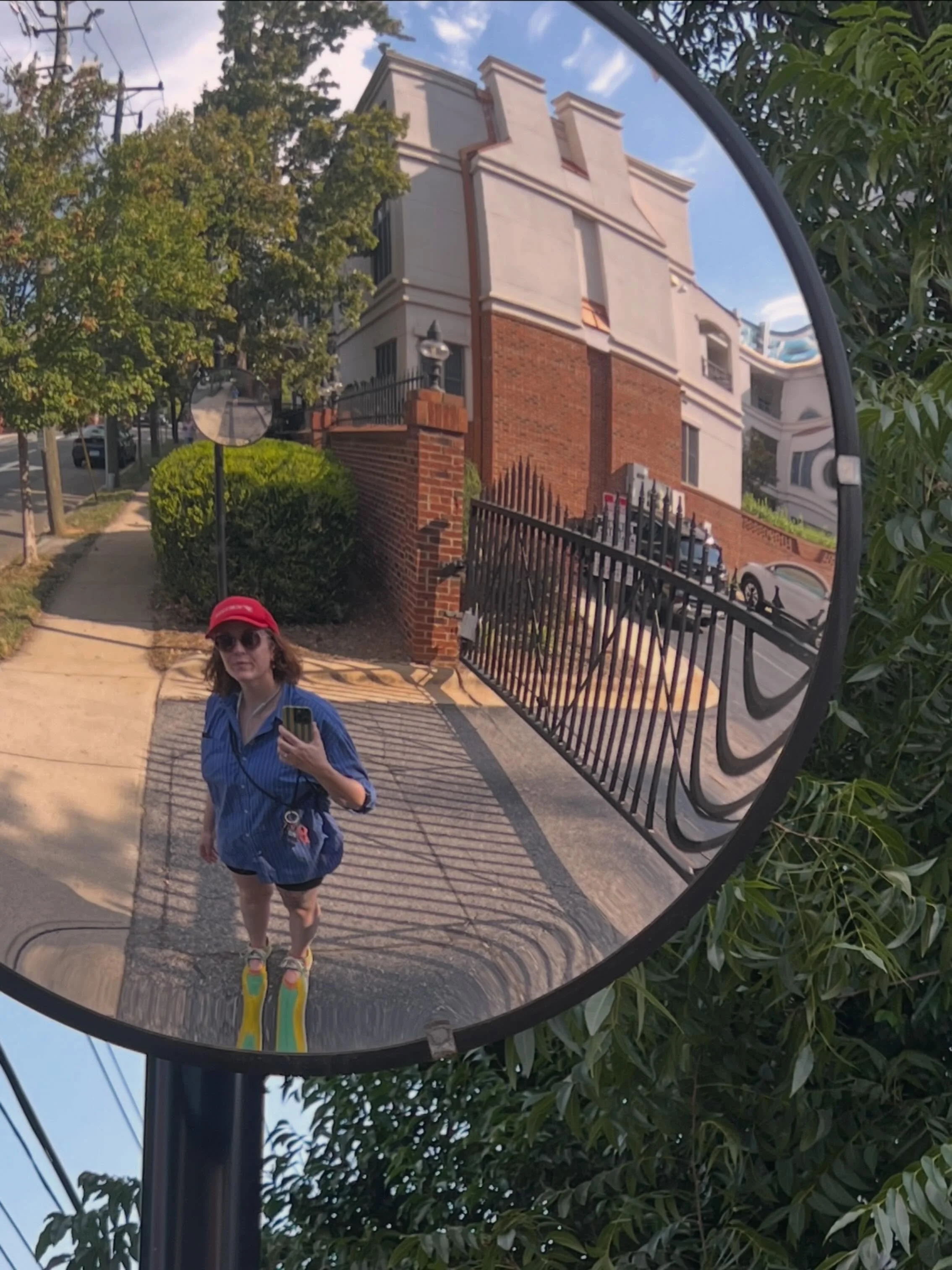Those shoes sure do look long.  Taking a little walk break and checking out the new show Fresh @artspacenc