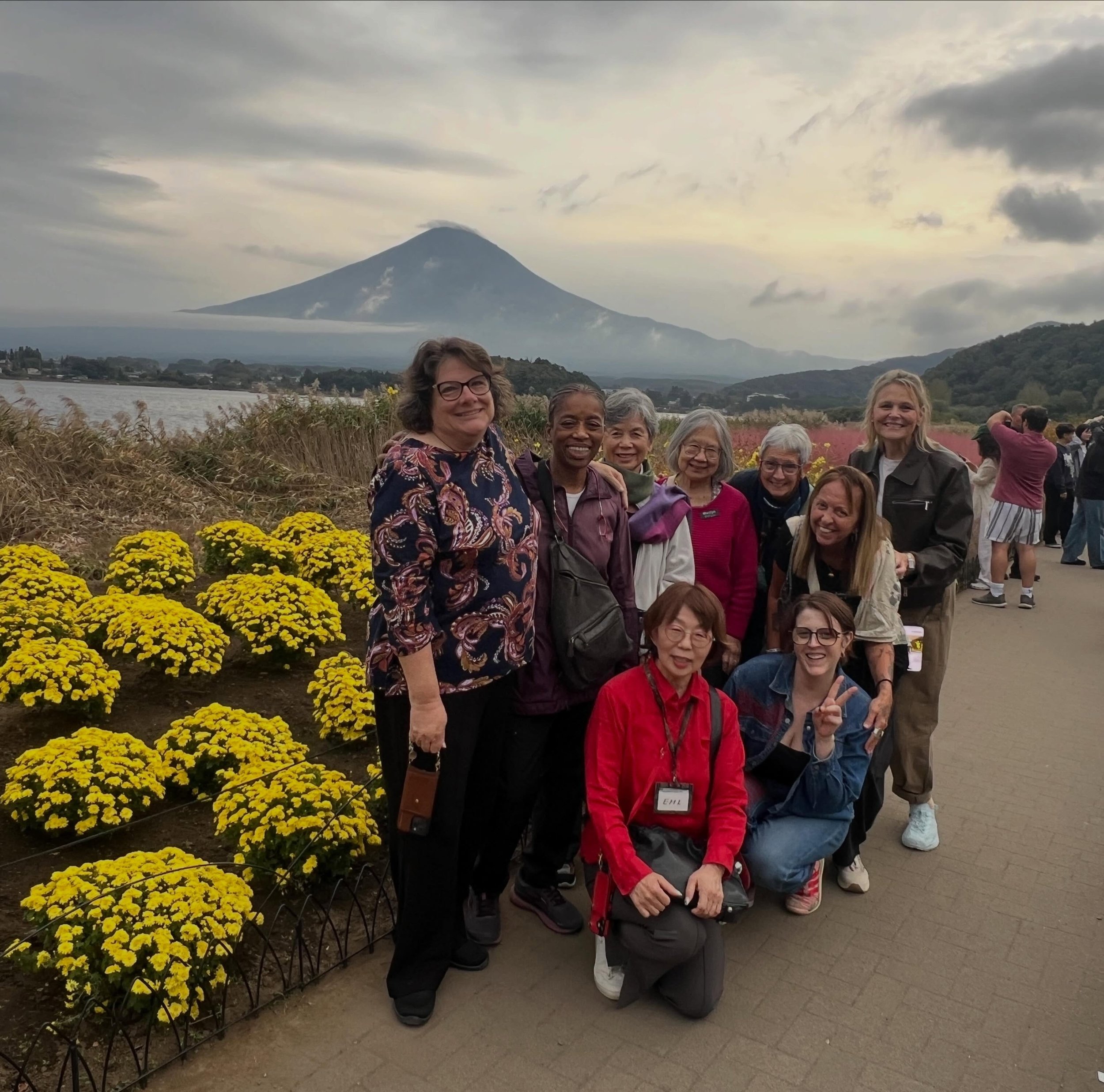 The ladies of Mount Fuji!