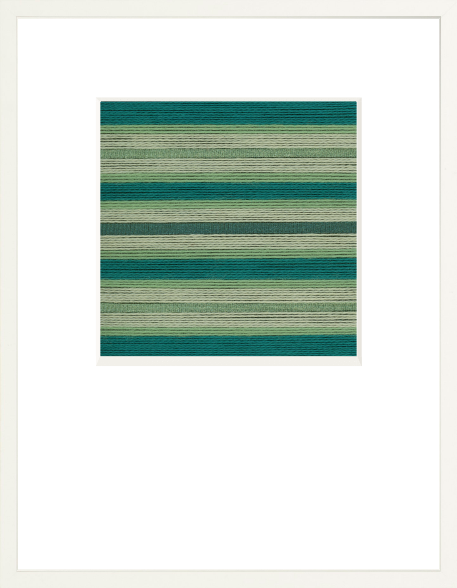 Lagoon Green FRAMED FatMat 12" print.png