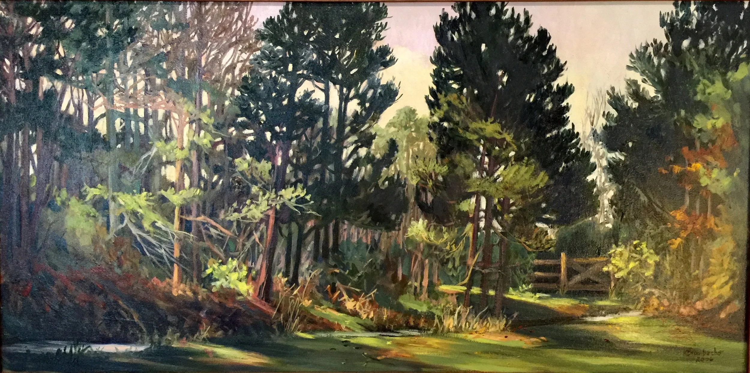 Folsome Morning, 18in x 36in