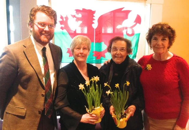 Our speakers on St. David's Day.