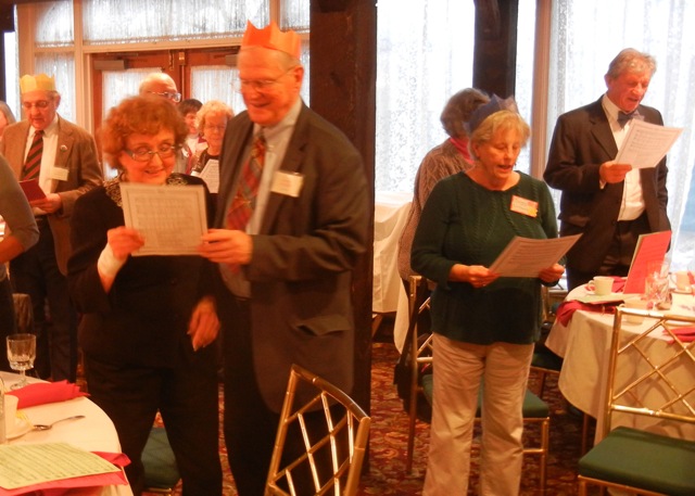 Singing at our Christmas Gathering