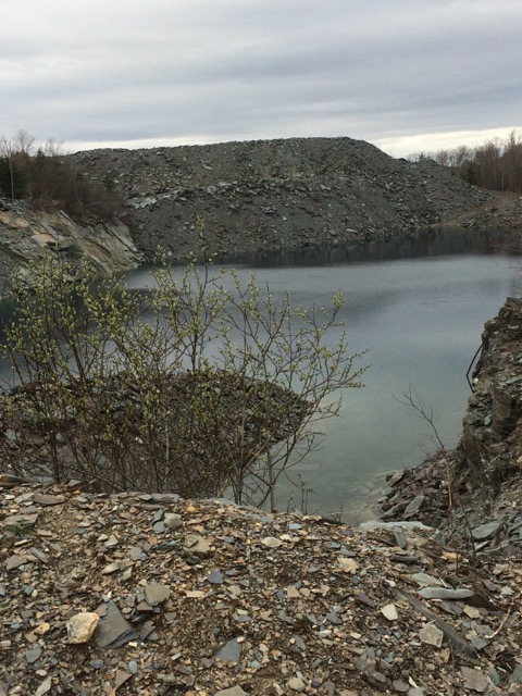 Disused Slate Quarry in Granville, NY