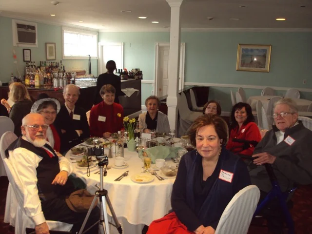 Revelers at St. David's Day