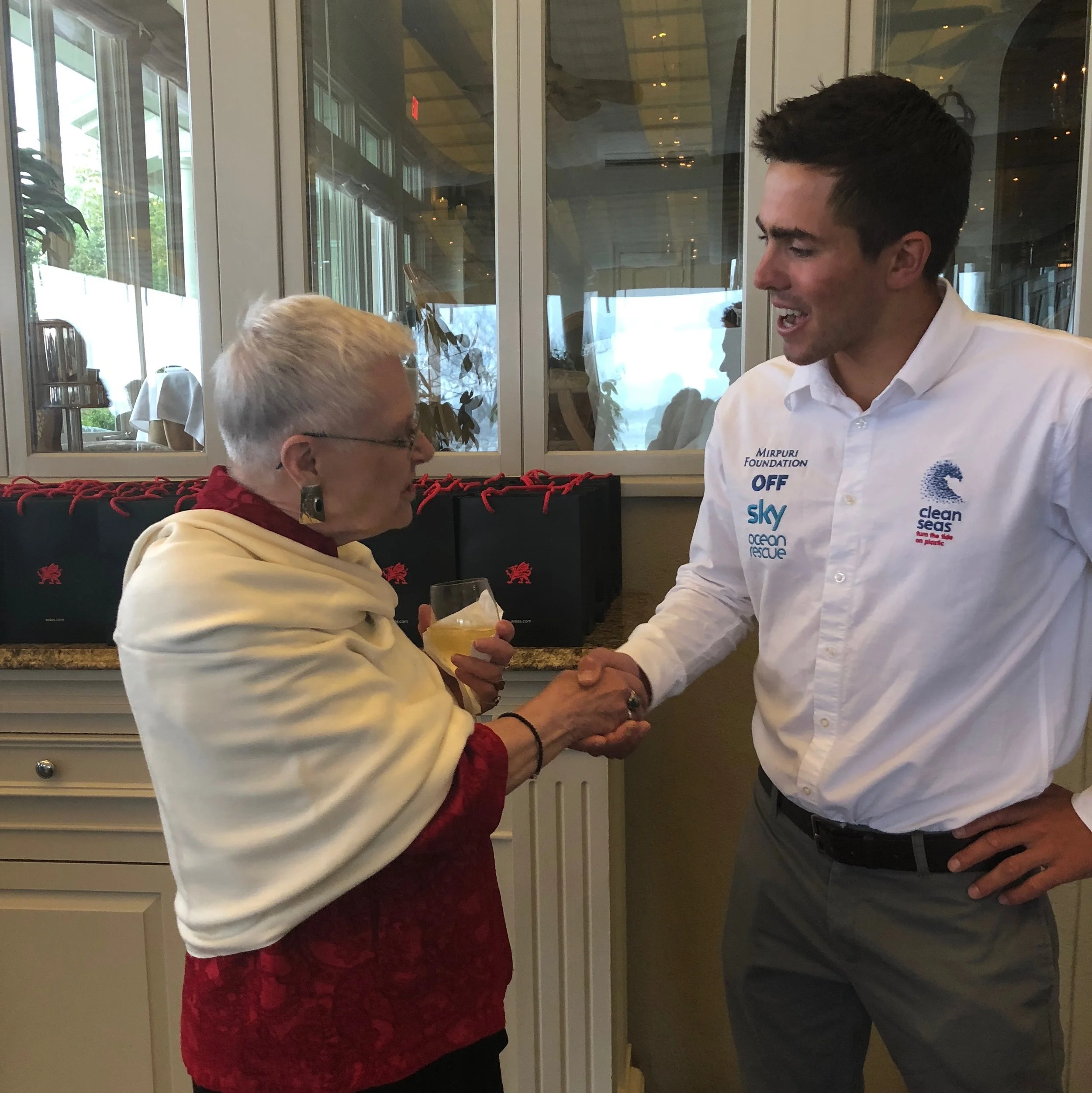 Susan Jenkins Meers meets Bleddyn Môn of Anglesey, Wales.