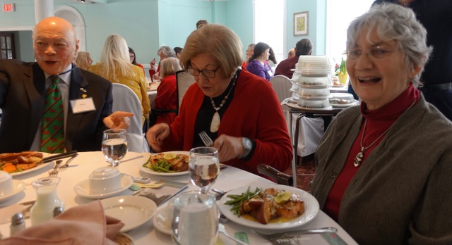 Members Don Sit, Maureen Griffith Reilly and Tina Davies