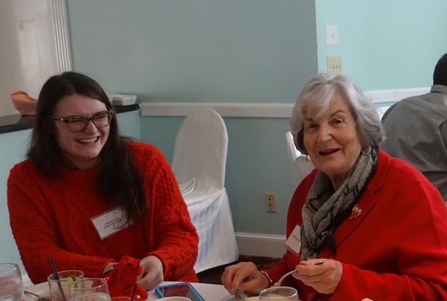 Veronica Chapman (right) and her granddaughter Charlotte