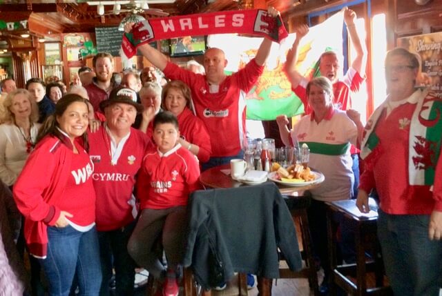 WSWNE cheers Wales to victory in the 6 Nations final game