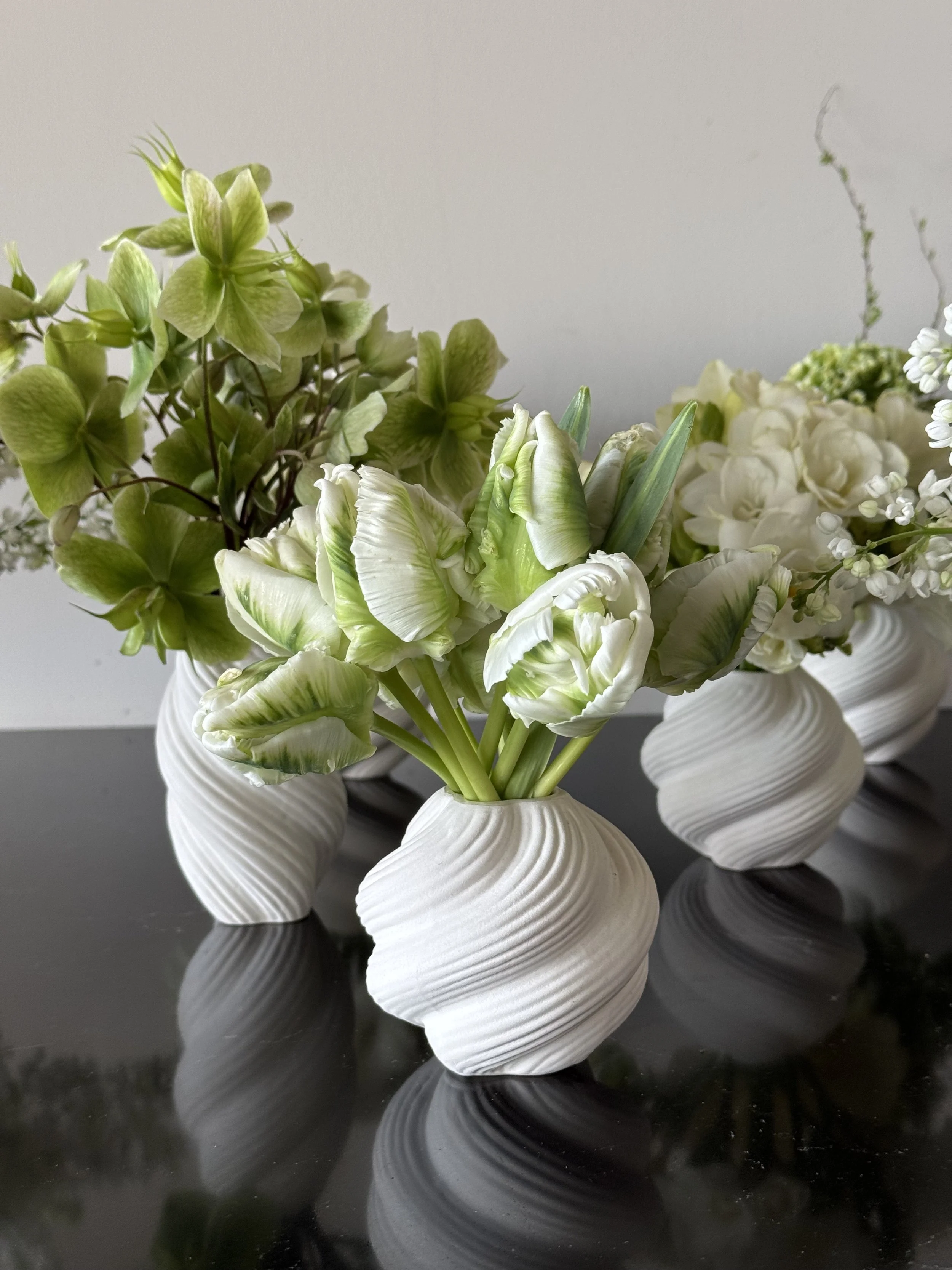 CERAMIC BUD VASE ARRANGEMENT