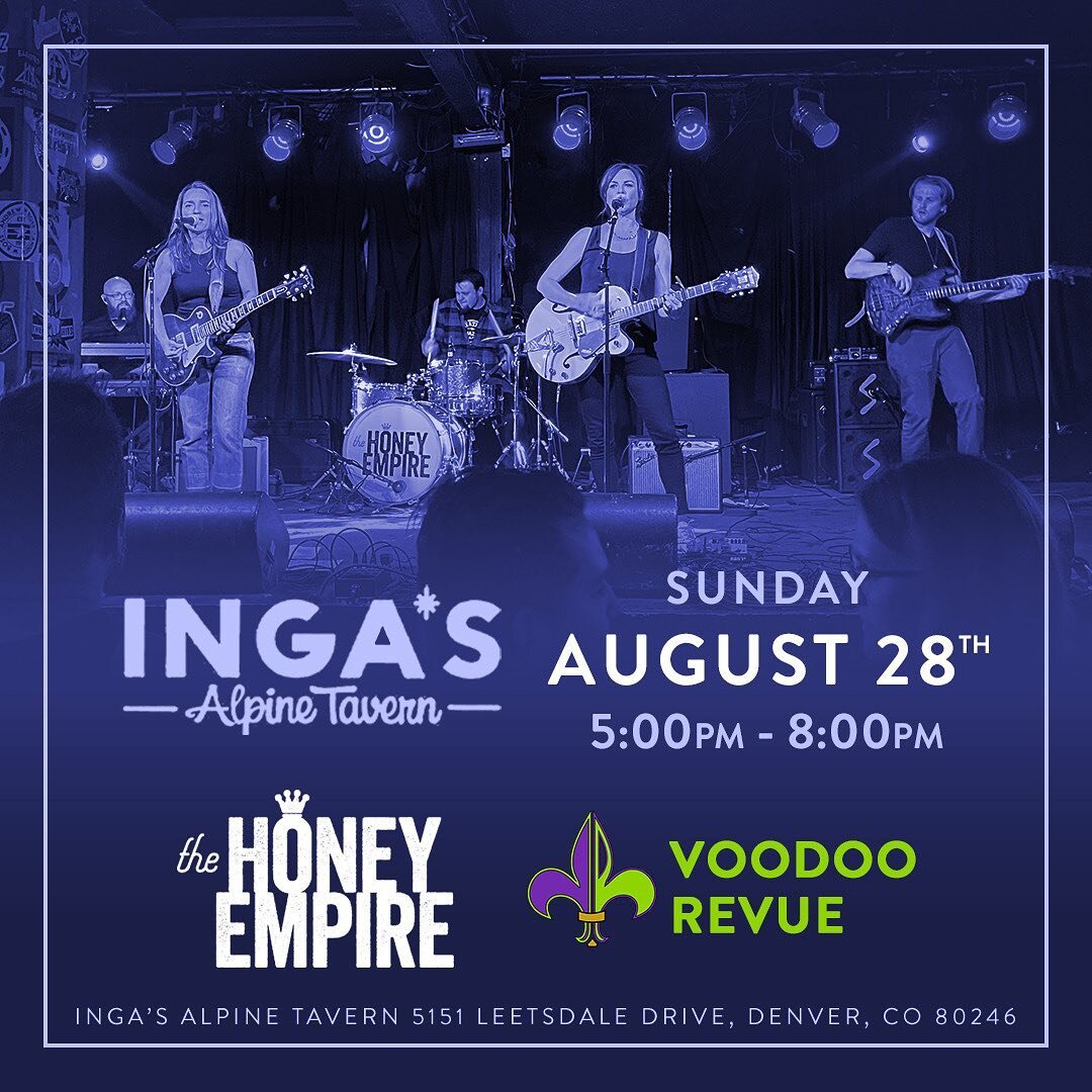 Come see us at @ingasalpinelounge this Sunday, August 28th! 🤘

#denvermusic #coloradolife #coloradomusic #denvernightlife #denverband #denverbands #local303 #303music #denvermusicscene #denvermusicians #denvermusiccommunity