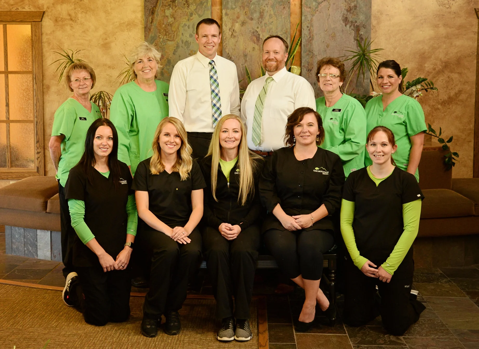 The team of Oak Mountain Dental in Pocatello, Idaho