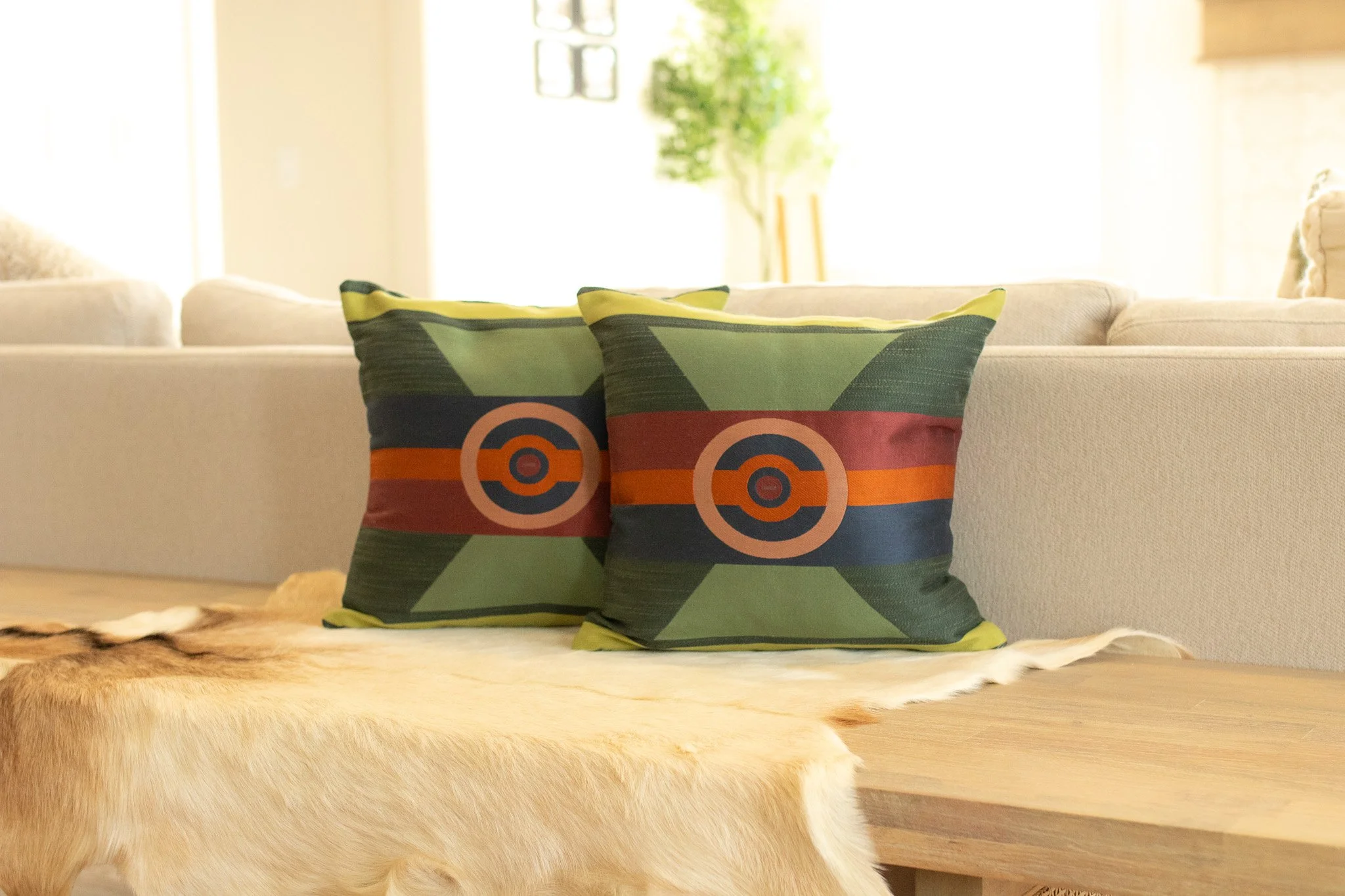 Sun Symbol II Pillow