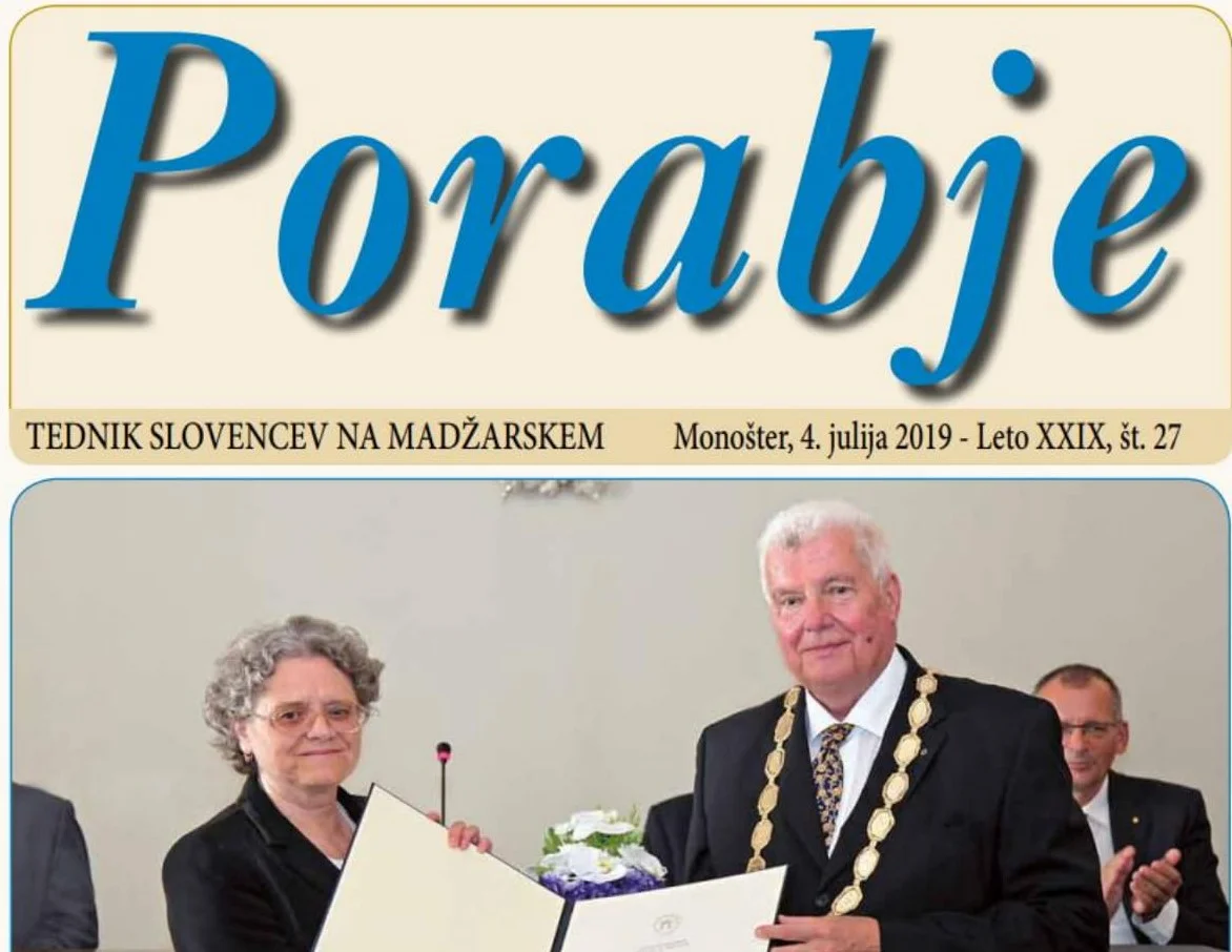 O obisku na Madžarskem v tedniku Porabje