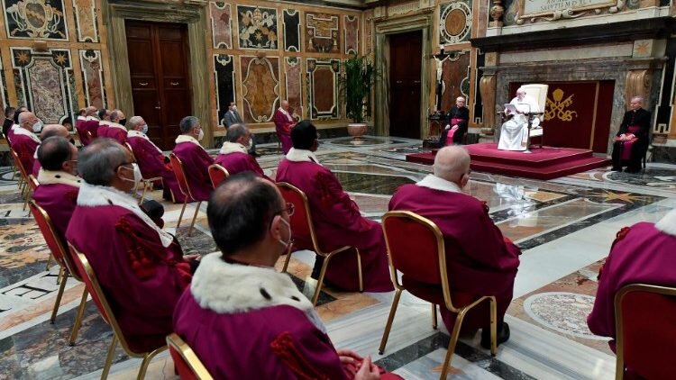 Papežev govor Rimski roti