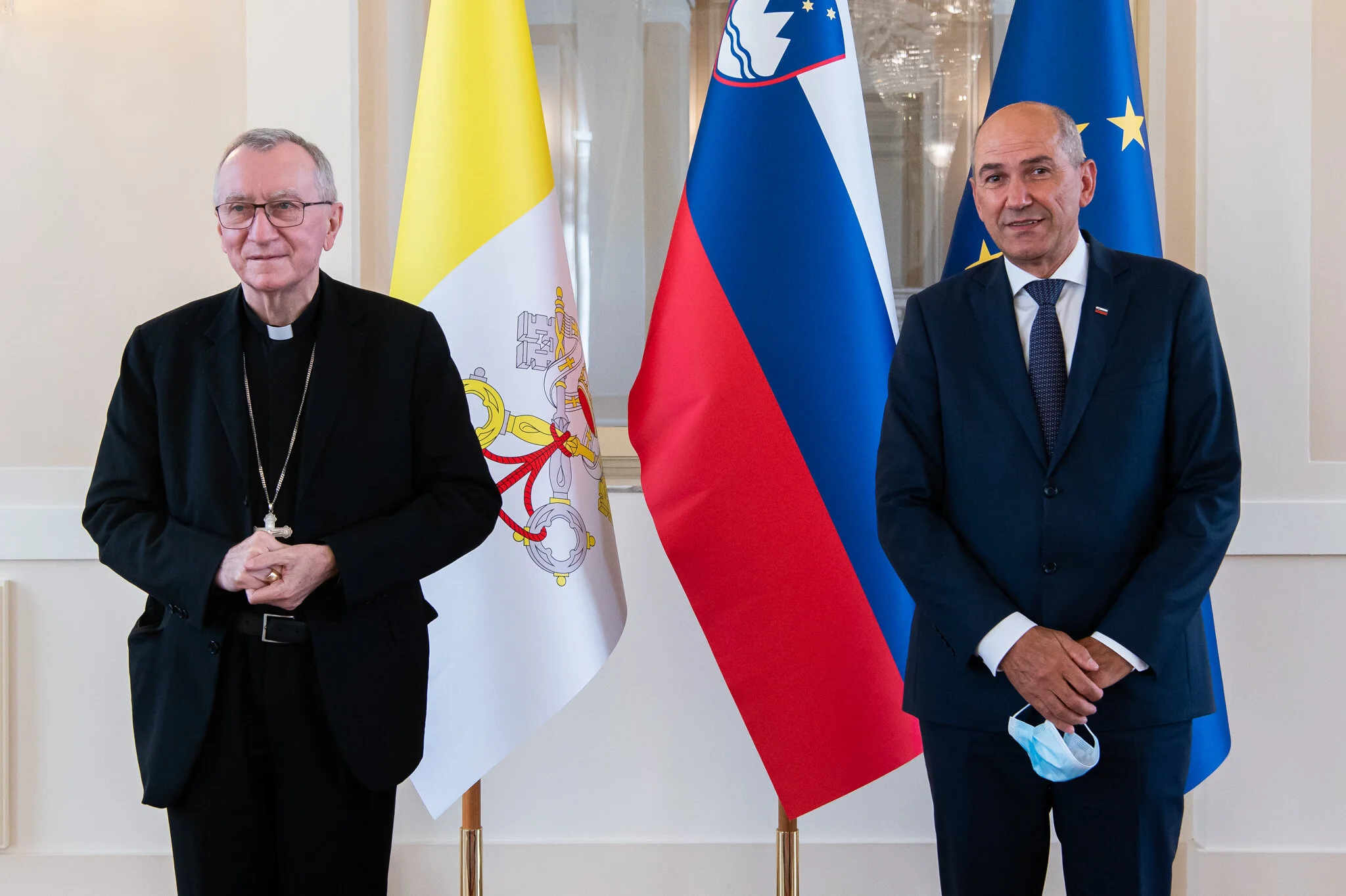 Kardinal Parolin v Sloveniji