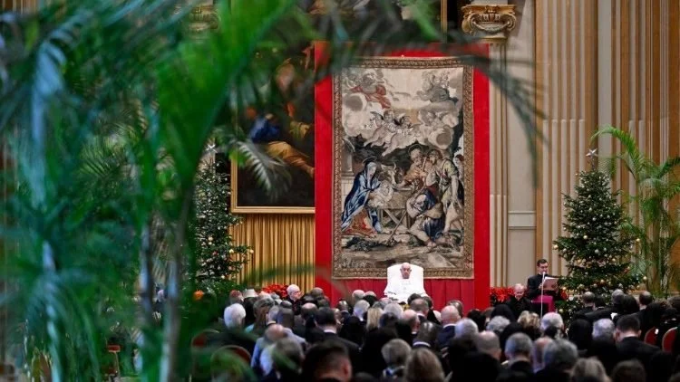 Papež diplomatskemu zboru pri Svetem sedežu