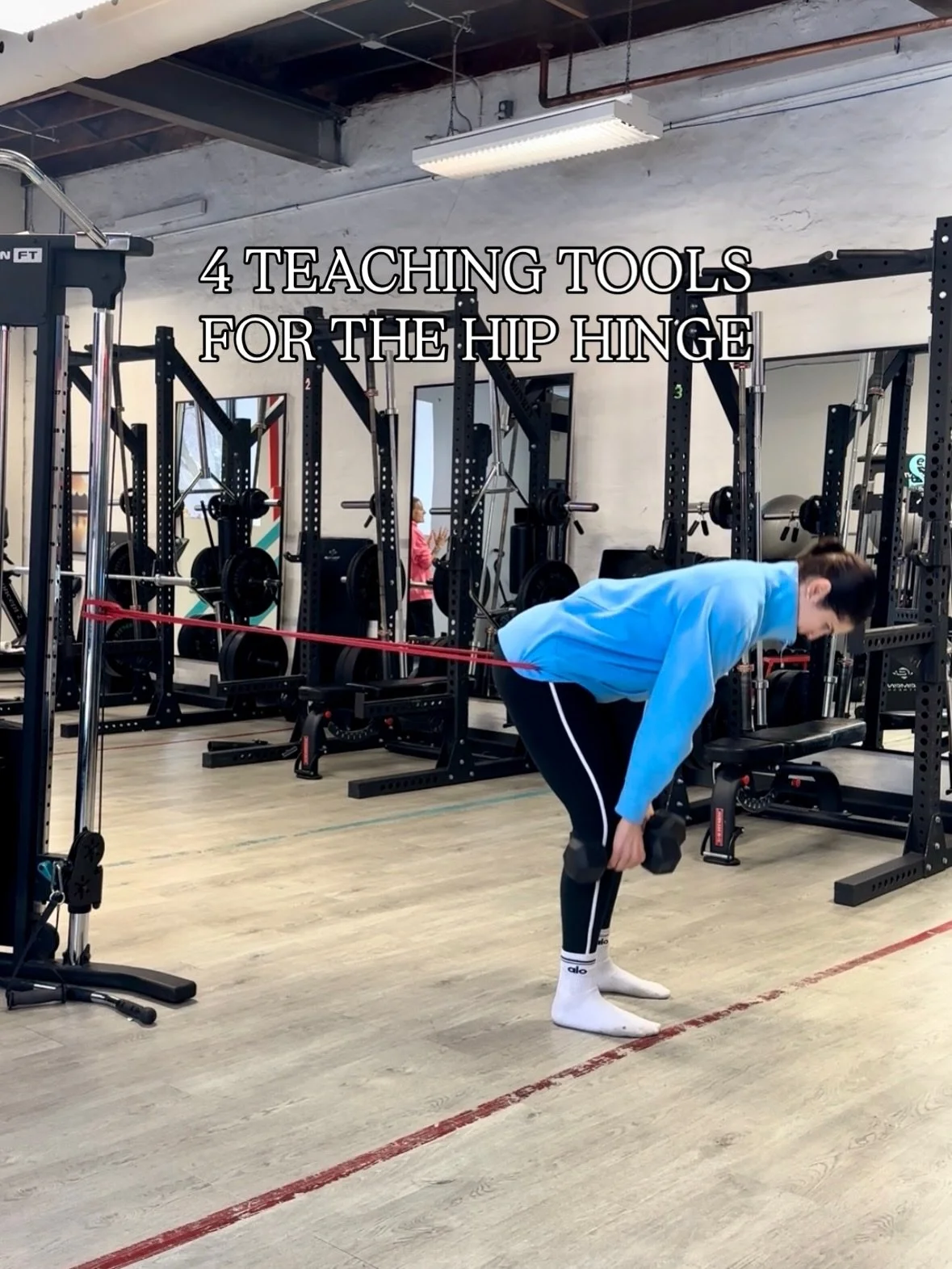4 TEACHING TOOLS FOR THE HIP HINGE🫡

Whether you&rsquo;re an athlete in sport or in life trying to move well in your training, or you&rsquo;re a coach trying to teach the hip hinge (and we all know that can be a challenge), here are 4 of my favourit