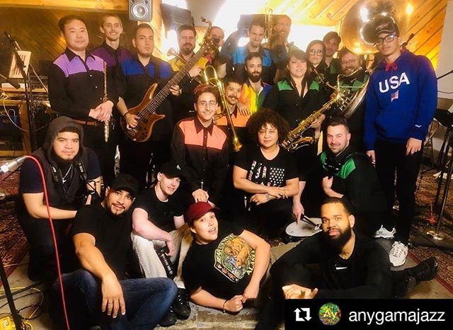 Thinking back to an amazing recording session just ten days ago. Can't wait to hear the final product later this summer. Thanks for having us, @anygamajazz!
#Repost @anygamajazz