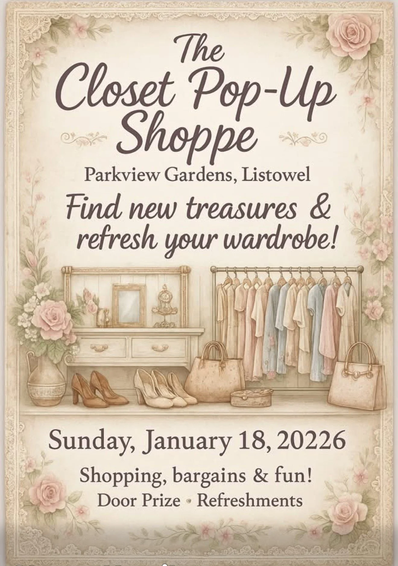 The Closet, Pop Up Shoppe