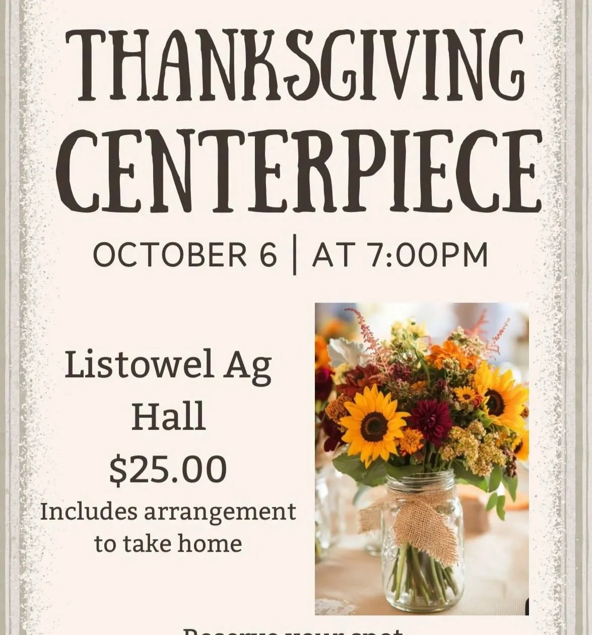 Create Your Own CENTREPIECE
