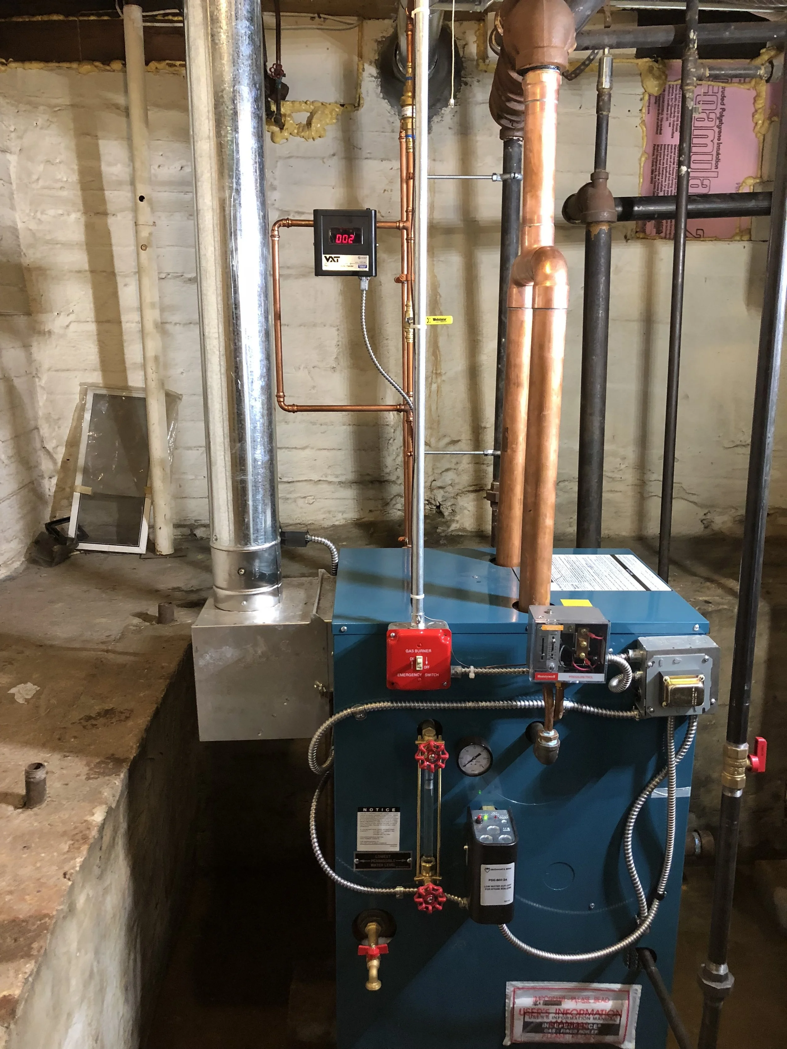 Installation of new Burnham natural gas steam boiler.2.jpeg