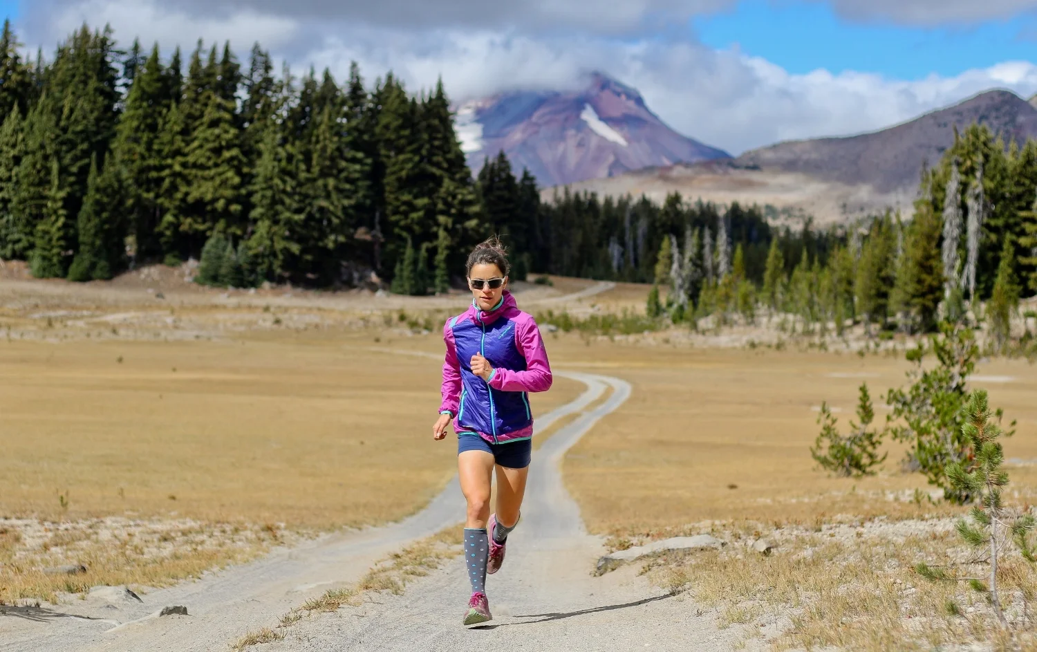 Striding out the travel legs.