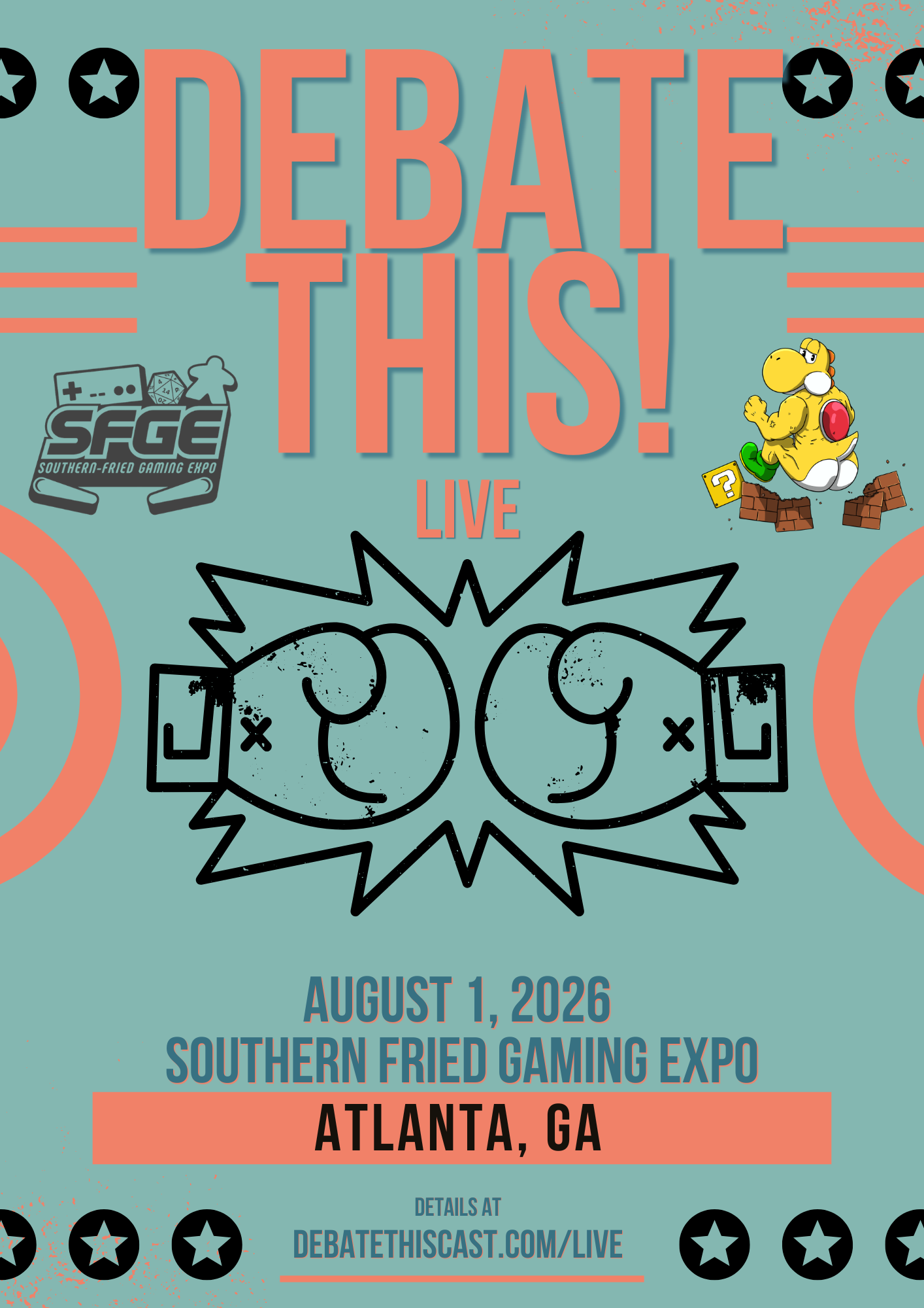 DT! LIVE! @ Southern Fried Gaming Expo - Atlanta, GA