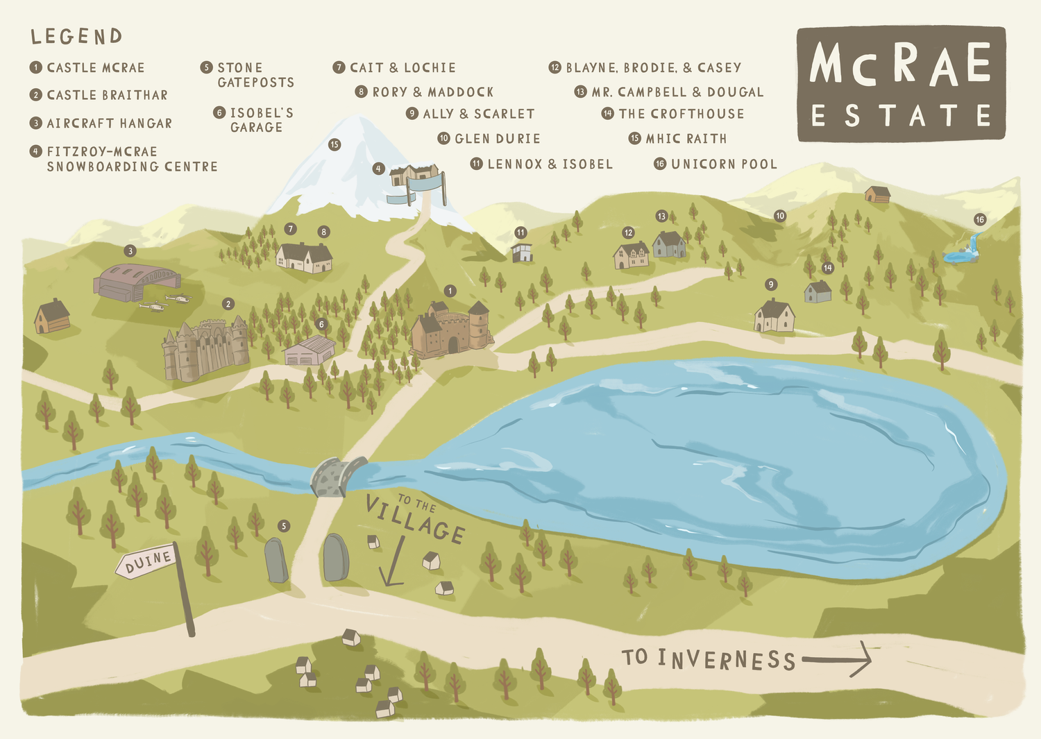 McRae Estate Map — Jolie Vines