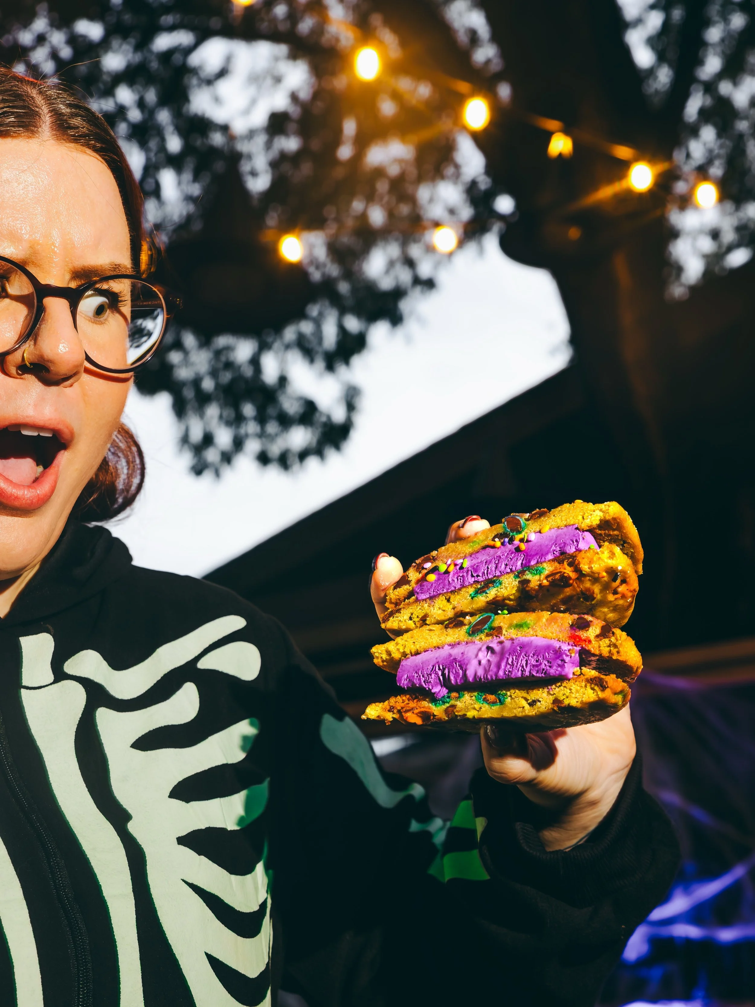 She came for a drink on the patio. She left haunted by the Spooky Ice Cream Sammy. 👻

It happens to the best of us at Downtown McKinney&rsquo;s Historical Haunt. The Halloween pop-up at The Yard is open all October, if you dare. 💀

#TheYardMcKinney