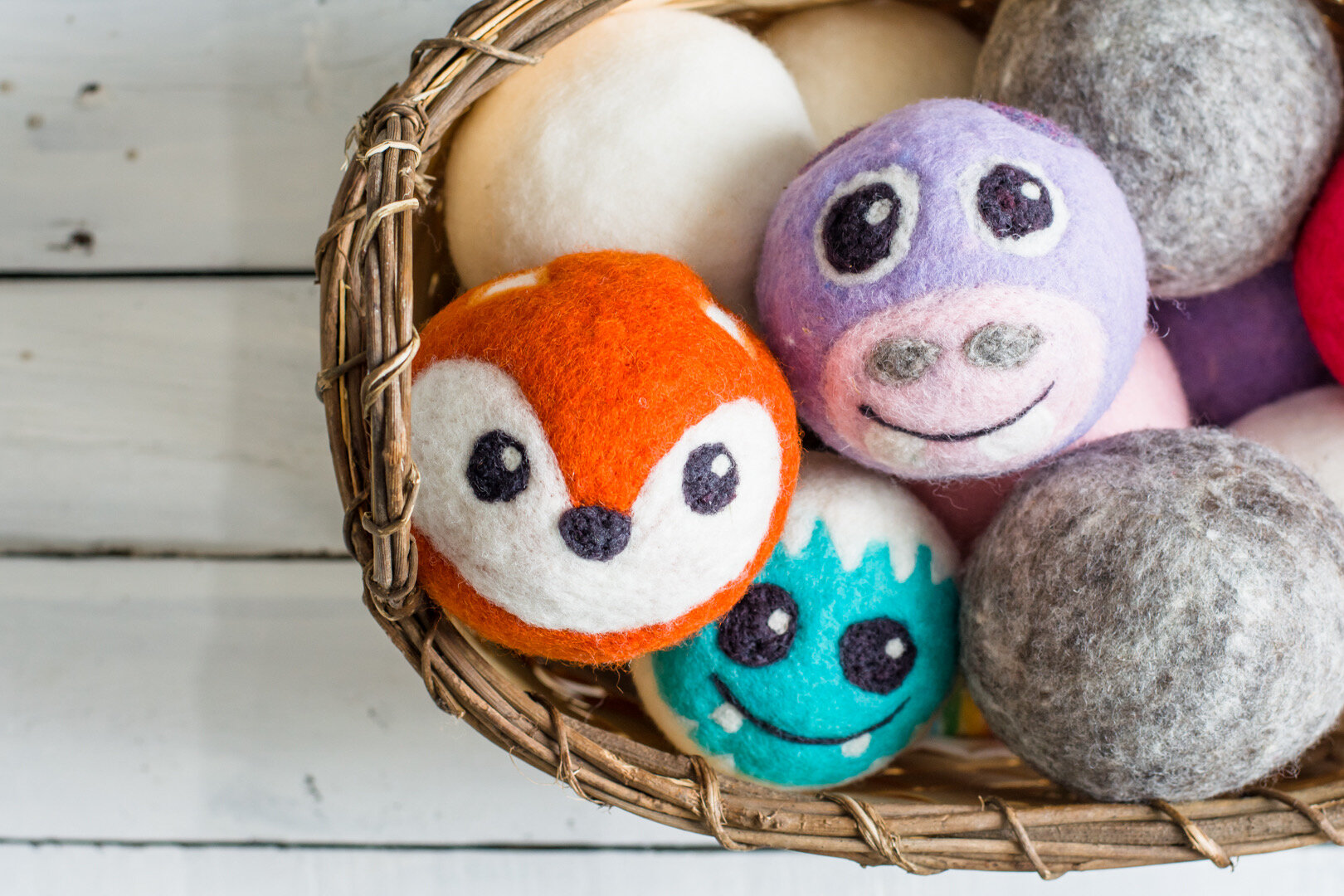 aftertherain_Brier Breton Basket of character dryer balls.JPG