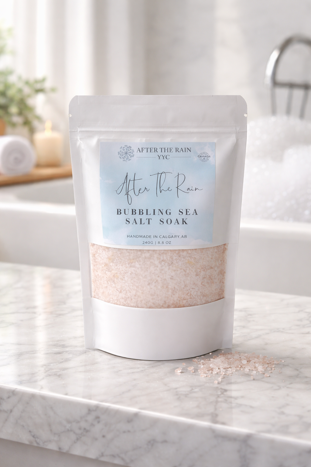 Bubbling Sea Salt Soak - After The Rain