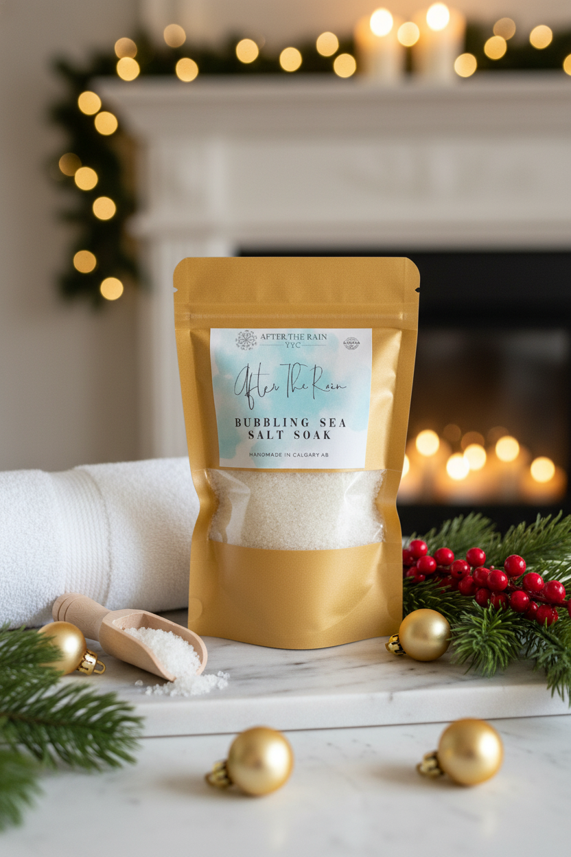 Bubbling Sea Salt Soak - After The Rain