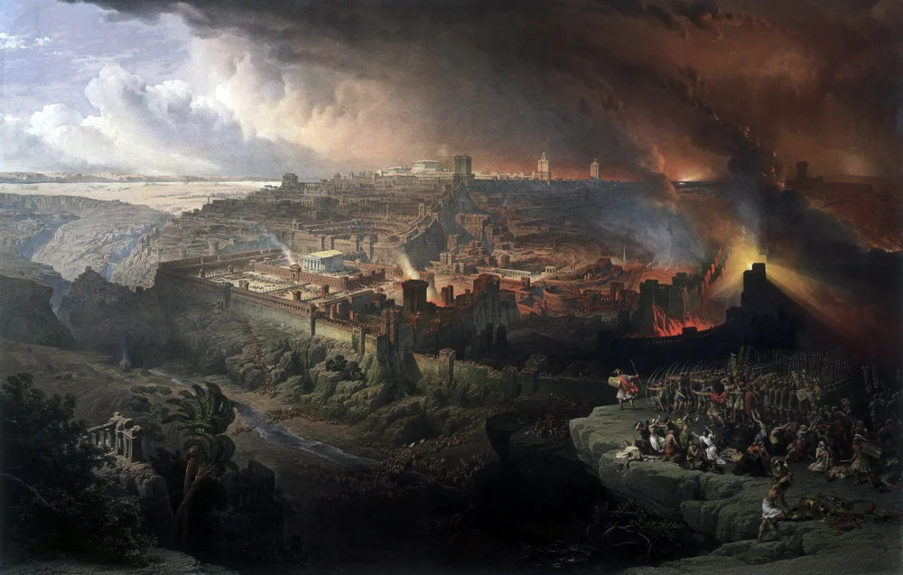 David Robert, Siege and Destruction of the Jewish Temple (1850)