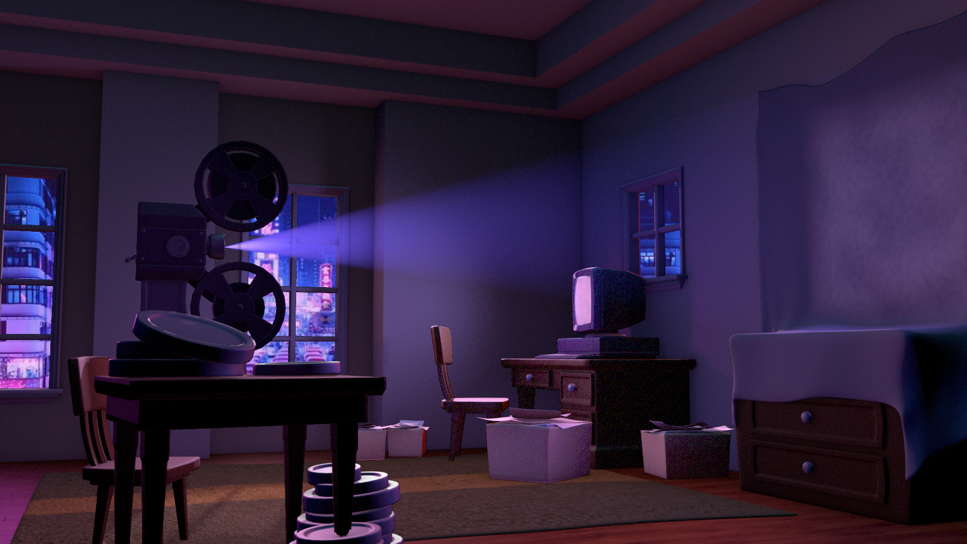 Interior Night Lighting