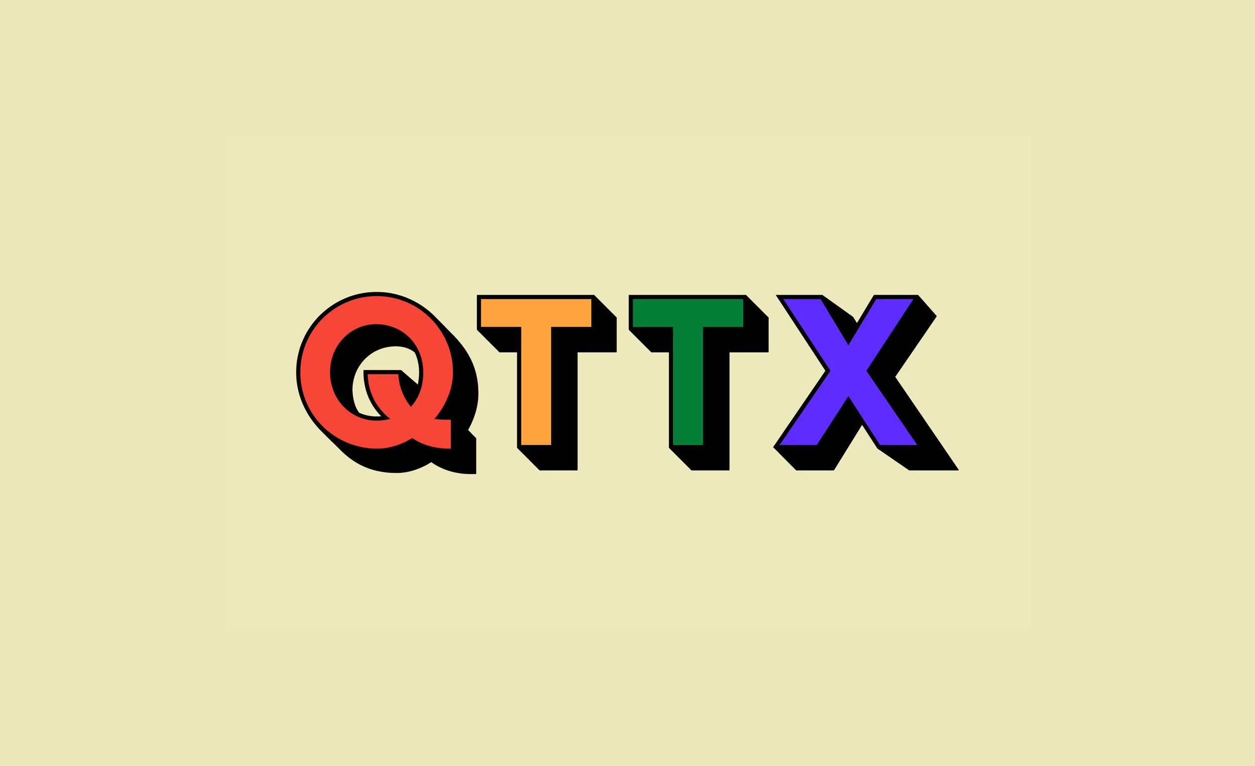 QTTX Shortened Logo Design