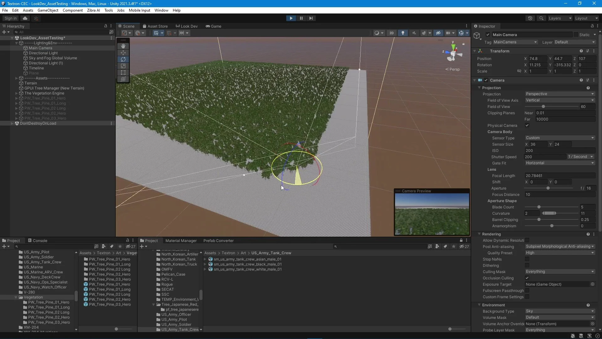 Vegetation Engine RnD