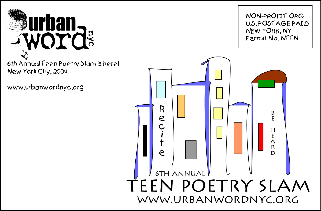 Postcard design for Urban Word