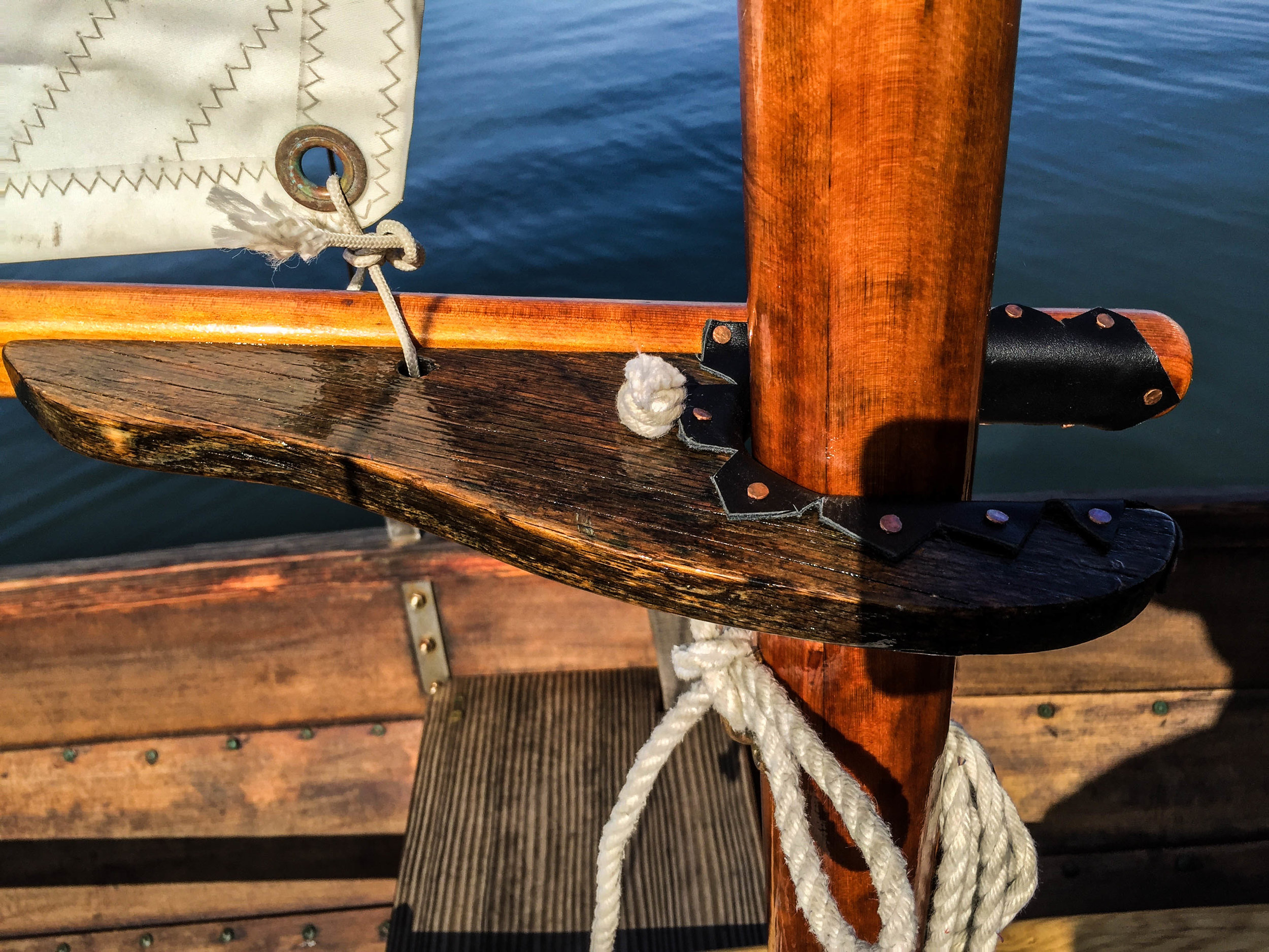Wooden Boat - Rigging