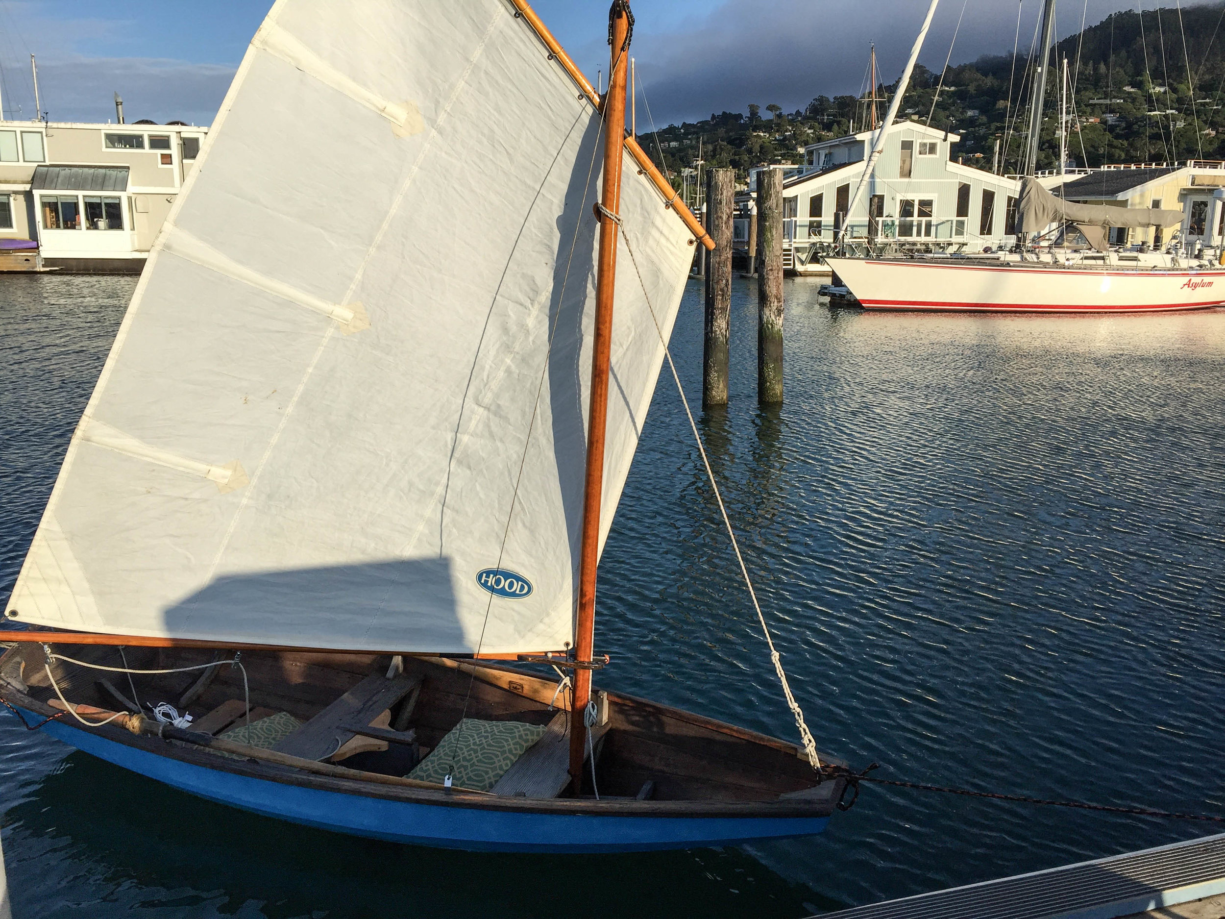 Wooden Boat - Sailing