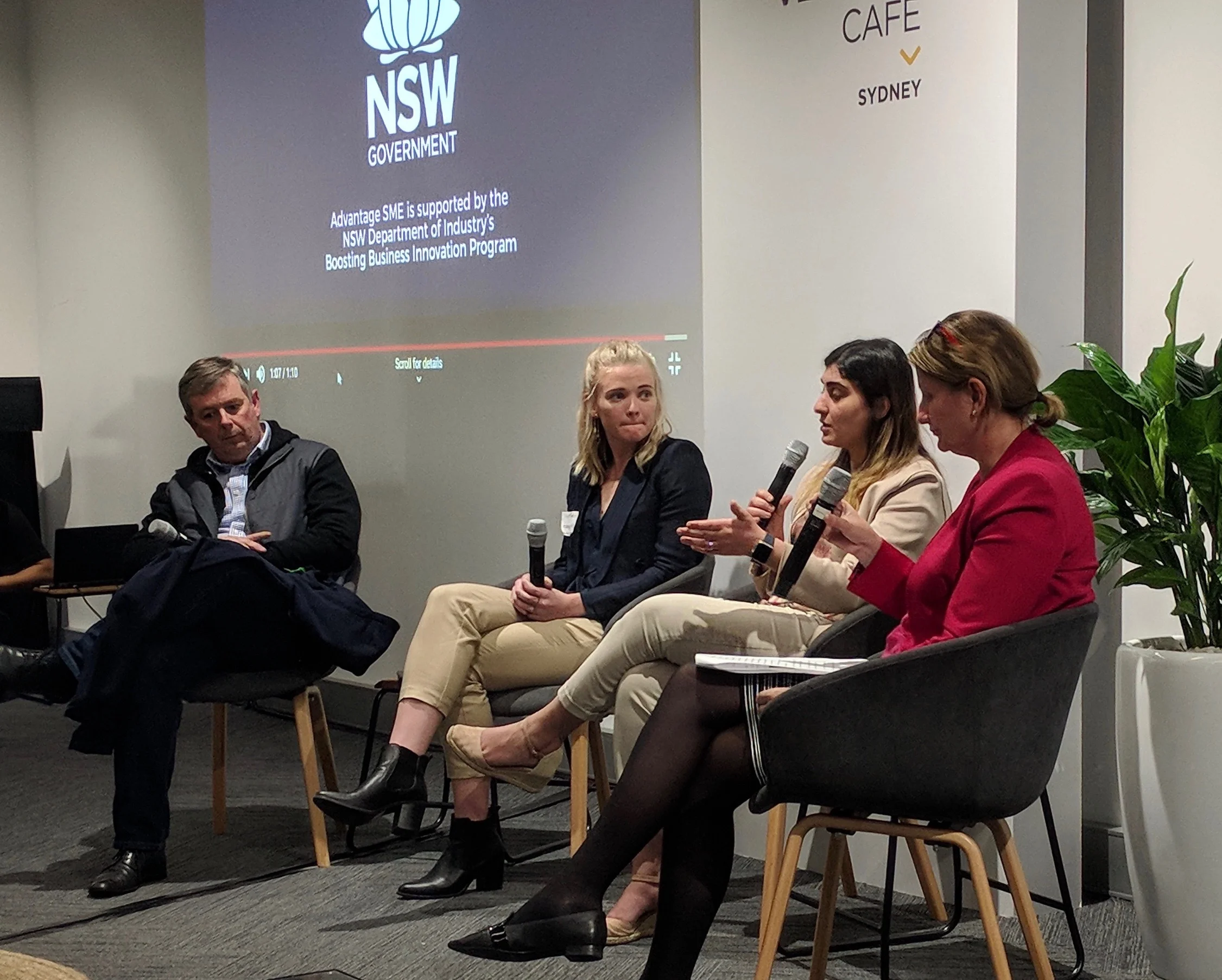 NSSN attended the Business Innovation Spotlight showcase