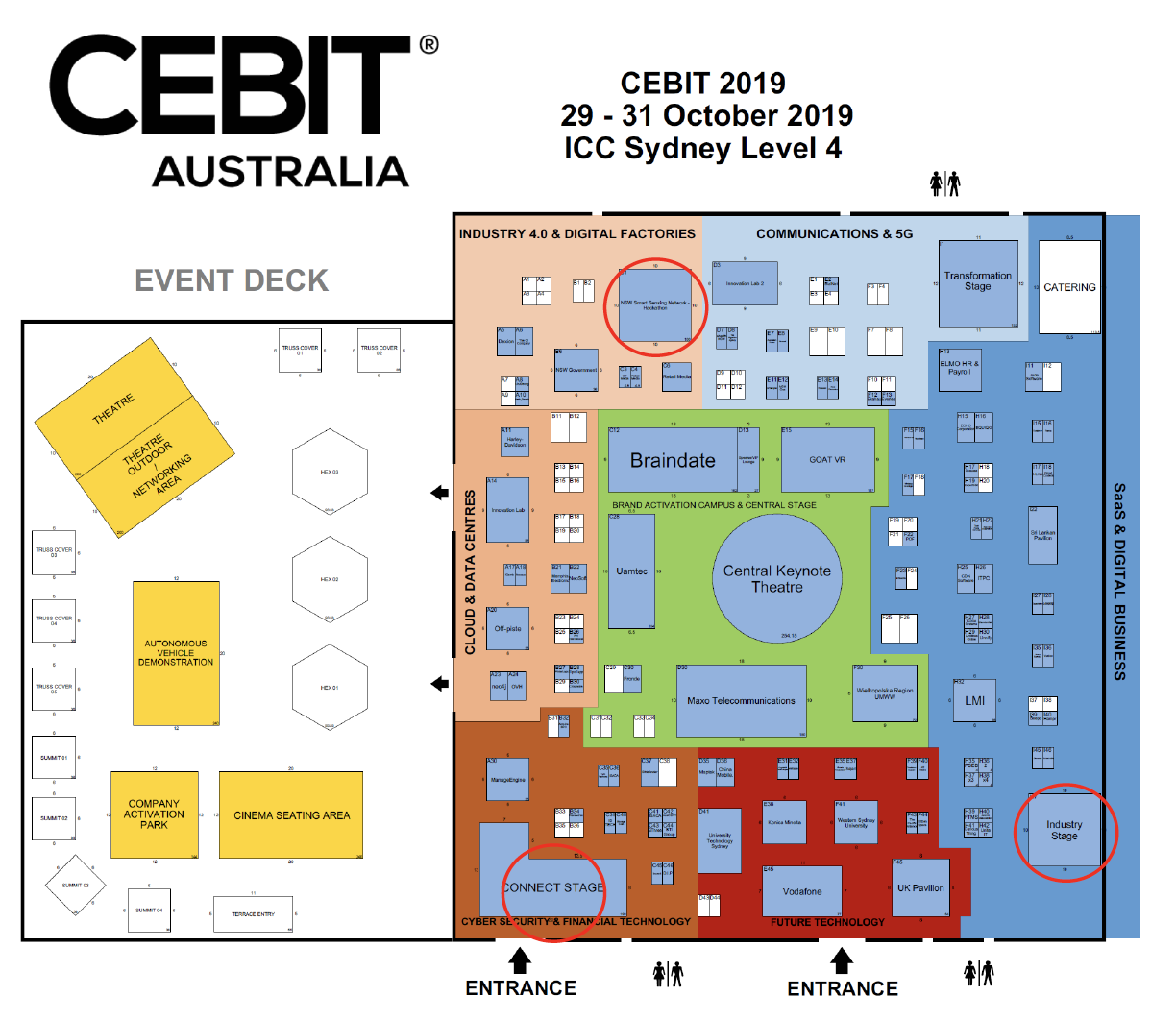 NSSN DataHack Venues at CEBIT Australia 2019