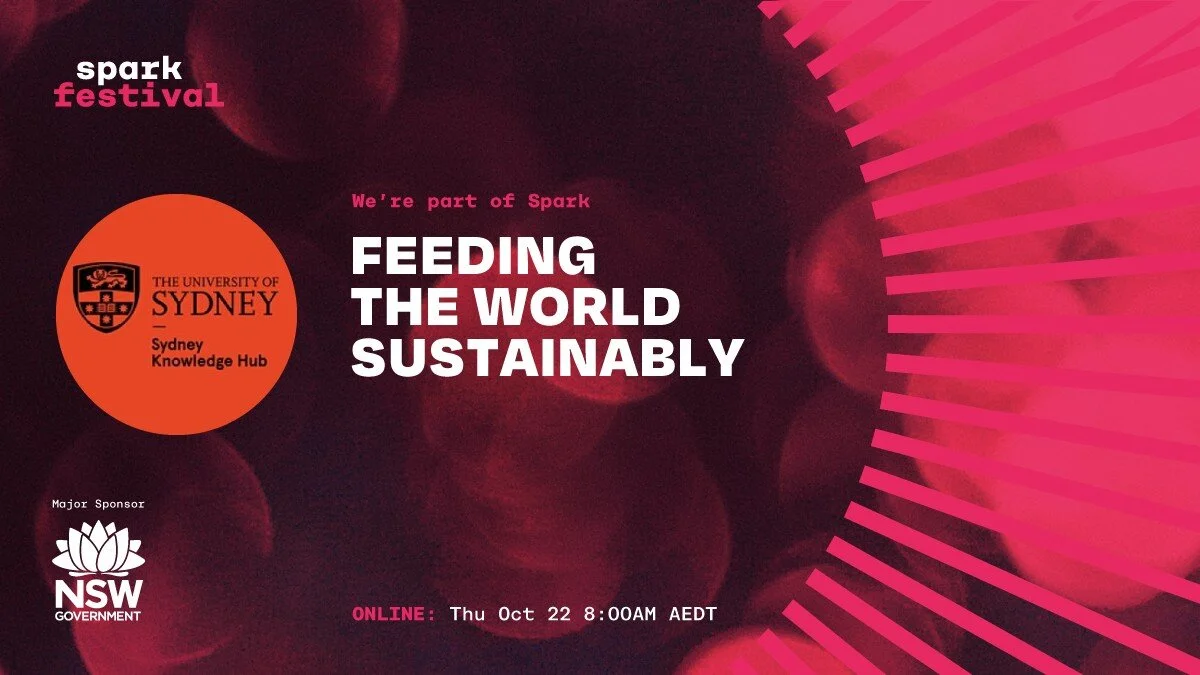 Feeding the world sustainability