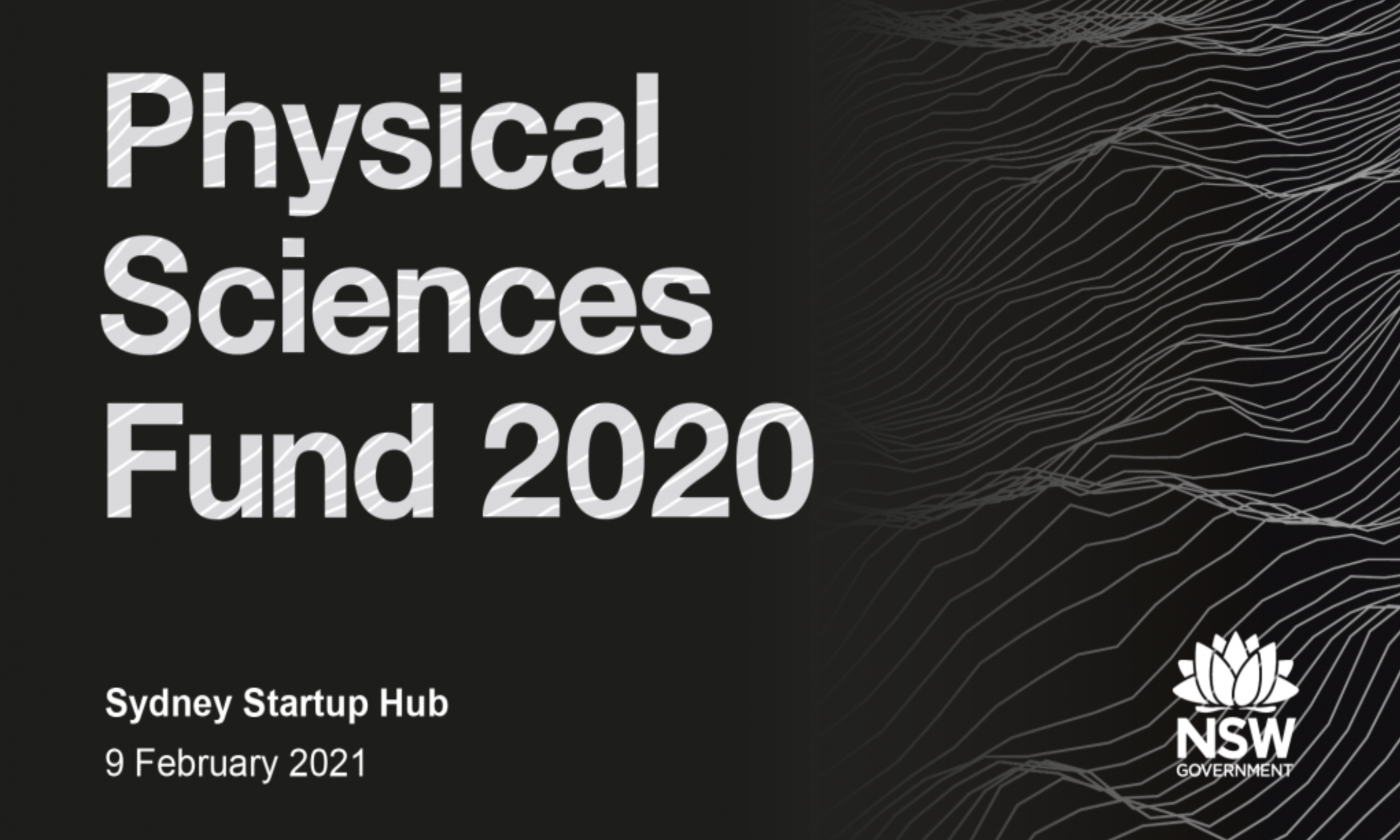 Physical Sciences Fund  2020 Round Announcement