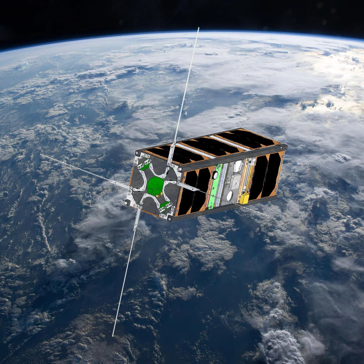 Australian built satellite launches from the Kennedy Space Center
