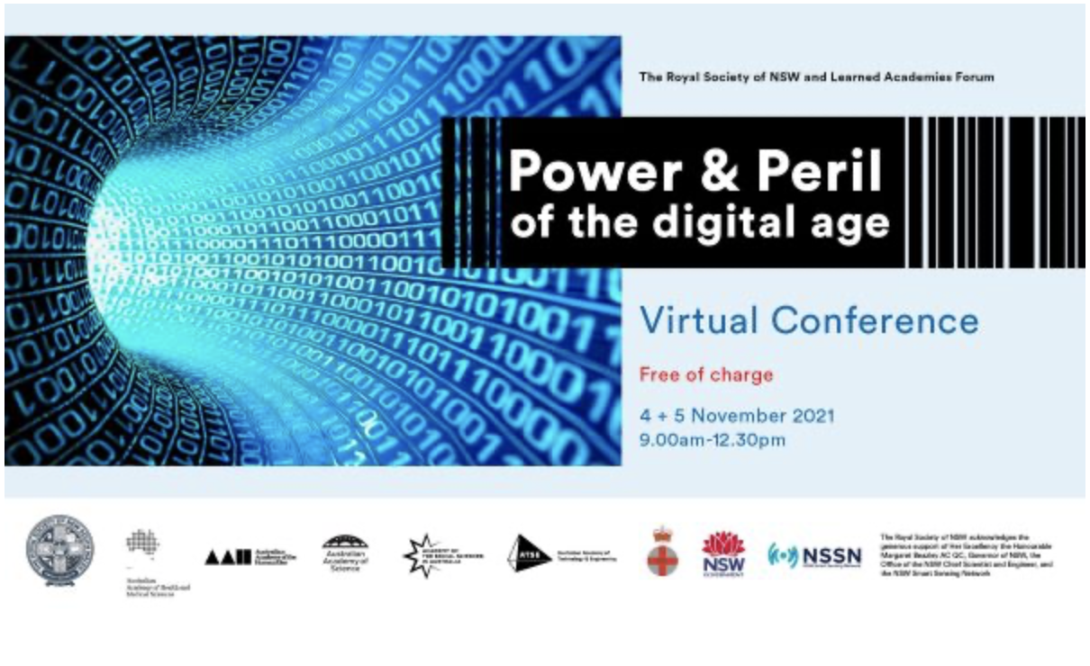 The Royal Society of NSW and Learned Academies Forum: Power &amp; Peril of the digital age