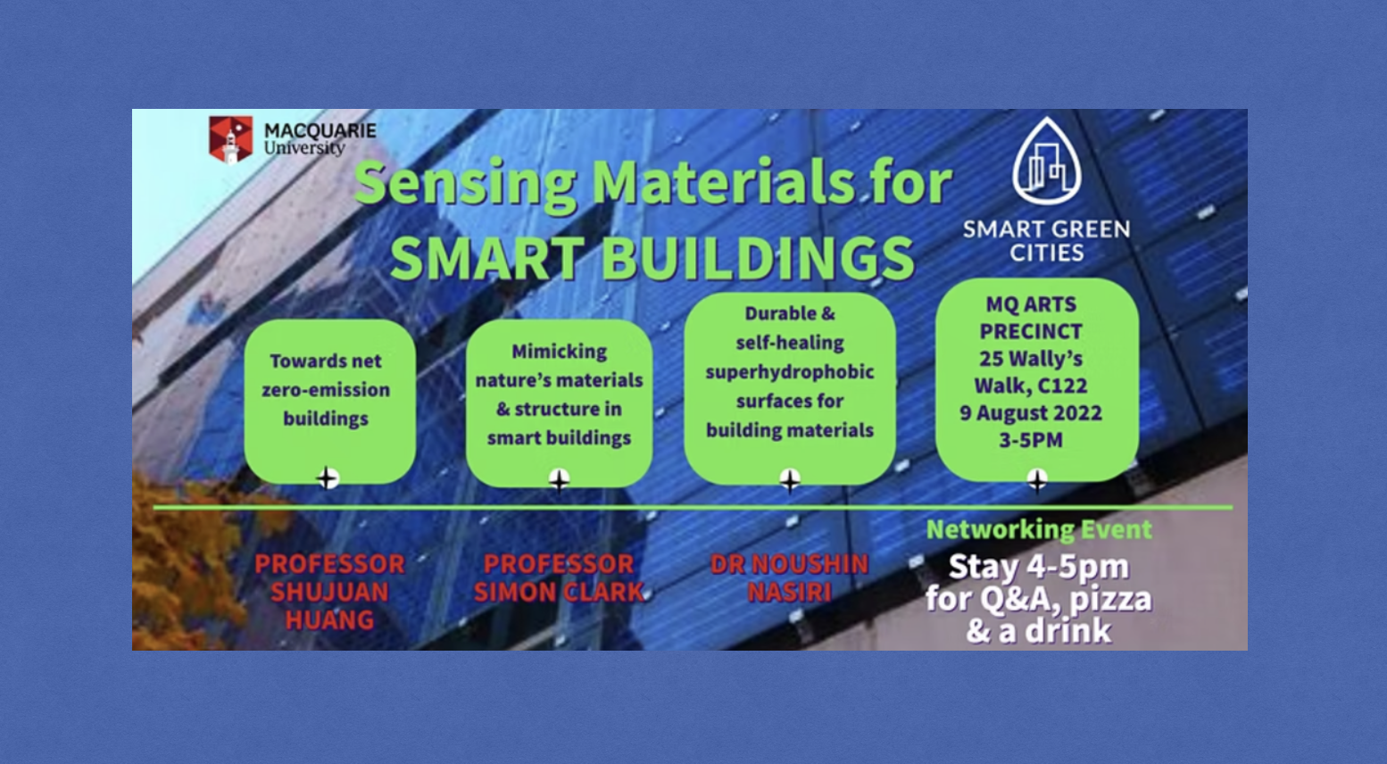 Sensing Materials for Smart Buildings