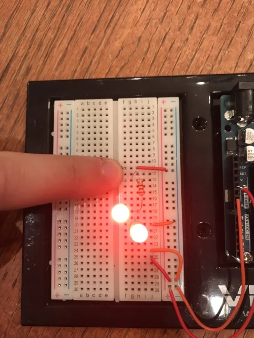 Figure 3 LED circuit in series